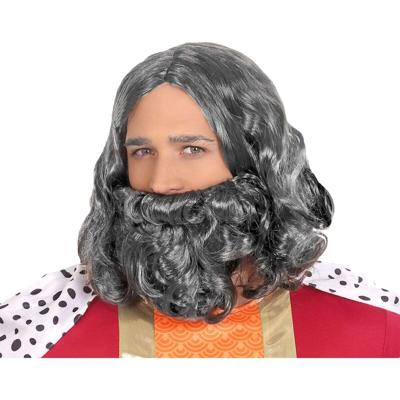 Pruik Grijs