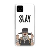 Slay All Day: Pixel 4 XL Transparant Hoesje