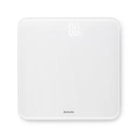 Brabantia ReNew Personenweegschaal - tot 180kg - batterijen - wit 280146