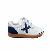 Kinder Zaalvoetbalschoenen Munich G-3 Wit - Maat: 35