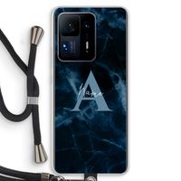 Midnight Marble: Xiaomi Mi Mix 4 Transparant Hoesje met koord