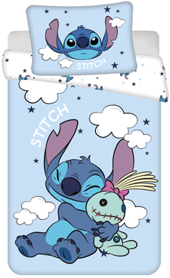 Stitch Aloha dekbedovertrek 140 x 200 cm - 70 x 90 cm - katoen Stitch Aloha dekbedovertrek 140 x 200 cm - 70 x 90 cm - katoen