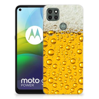 Motorola Moto G9 Power | Siliconen Case | Bier