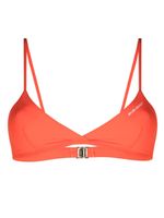 Sporty & Rich haut de bikini à logo imprimé - Orange - thumbnail