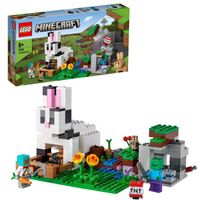 LEGO Minecraft - De Konijnenhoeve constructiespeelgoed 21181