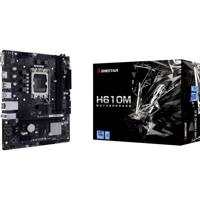 BioStar H610MHC Moederbord Socket Intel LGA 1700 Vormfactor Micro-ATX Moederbord chipset Intel® H610