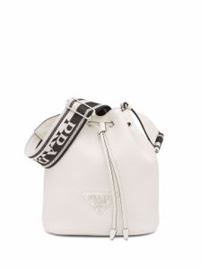 Prada sac seau Flou - Blanc