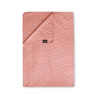 Bedsprei Velvet Prisma Patroon 180x260 Cm Roze Anti Allergie Fresh And Co - Dekbed-Discounter.nl