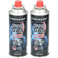 2x Butaan gasflessen navulling butaan gas bussen voor kooktoestel 227 gram - thumbnail