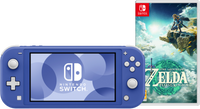 Nintendo Switch Lite Blauw + Zelda: Tears of the Kingdom
