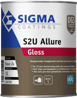 sigma s2u allure gloss wit 0.5 ltr