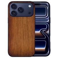 Tpu Hoesje Apple iPhone 17 Pro Donker Hout