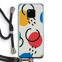 Illustratieve pop 3: Huawei Mate 20 Pro Transparant Hoesje met koord