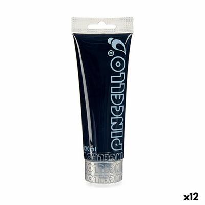 Acrylverf Zwart 120 ml (12 Stuks)