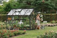 Tuinkas Mary II - 212x291 cm - Zwart- - Veiligheidsglas- Royal Well