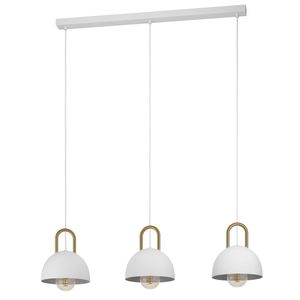 EGLO Calmanera hangende plafondverlichting E27 40 W Geelkoper, Wit