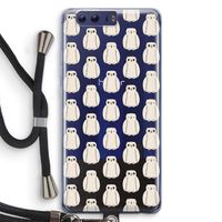 Uilen: Honor 9 Transparant Hoesje met koord