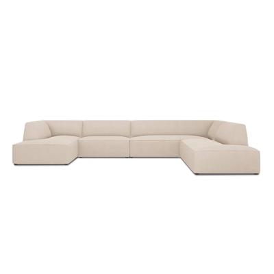 Haluta - 7-zits hoekbank Jari - 366x273x69 - Beige