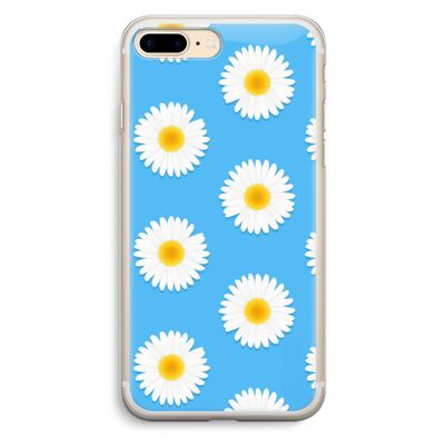Margrietjes: iPhone 7 Plus Transparant Hoesje