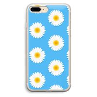 Margrietjes: iPhone 7 Plus Transparant Hoesje