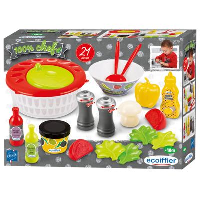 Ecoiffier Salade box met ingredienten 21-delig