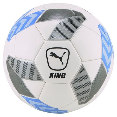 PUMA King Voetbal Maat 5 Wit Blauw Grijs