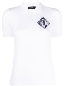 Lauren Ralph Lauren polo à logo brodé - Blanc