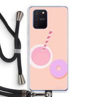 Donut: Samsung Galaxy Note 10 Lite Transparant Hoesje met koord