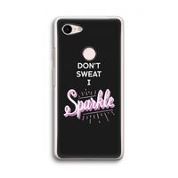 Sparkle quote: Google Pixel 3 Transparant Hoesje