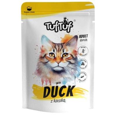 TUF TUF with duck - nat kattenvoer - 100g