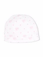 Chiara Ferragni Kids bonnet à imprimé graphique - Blanc