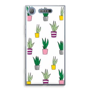 Sanseveria: Sony Xperia XZ1 Transparant Hoesje