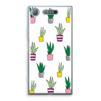 Sanseveria: Sony Xperia XZ1 Transparant Hoesje