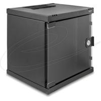 DeLOCK 43422 rack 6U Vrijstaand, wand-, vloerrek Zwart