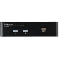 StarTech.com 2-poort USB HDMI KVM-switch met Audio en USB 2.0-hub