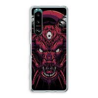 Hell Hound and Serpents: Sony Xperia 5 III Transparant Hoesje