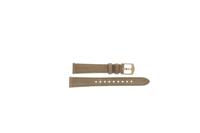 Horlogeband Fossil ES3487 Leder Beige 14mm