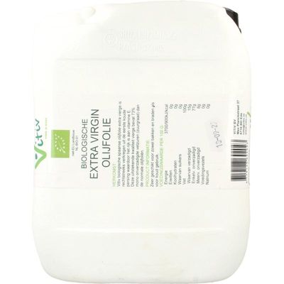 Vitiv Olijfolie Spaans extra virgin bio (5 ltr)
