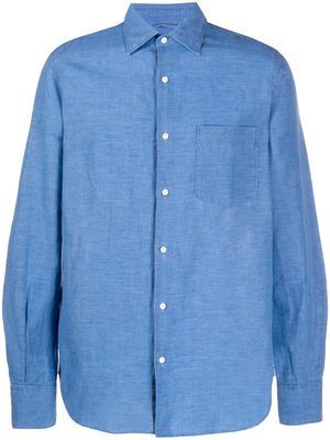 ASPESI chemise à poche poitrine - Bleu