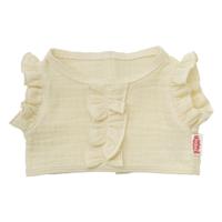 Heless Poppen wikkelrok ecru met ruches, 35-45 cm
