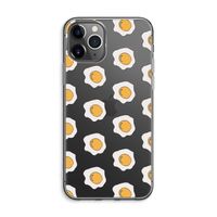 Bacon to my eggs #1: iPhone 11 Pro Max Transparant Hoesje