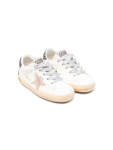 Golden Goose Kids baskets Super-Star - Blanc