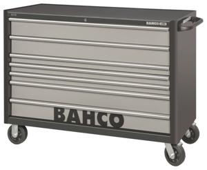 Bahco Gereedschapswagen &apos;classic&apos; C75 53" met 7 lades | extra breed | zwart-grijs | 1016 mm x 501 mm x 1440 mm - 1476KXXL7BK