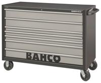 Bahco Gereedschapswagen &apos;classic&apos; C75 53" met 7 lades | extra breed | zwart-grijs | 1016 mm x 501 mm x 1440 mm - 1476KXXL7BK
