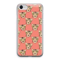 Tijger: iPhone 8 Transparant Hoesje