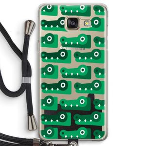 Crocs: Samsung Galaxy A5 (2016) Transparant Hoesje met koord