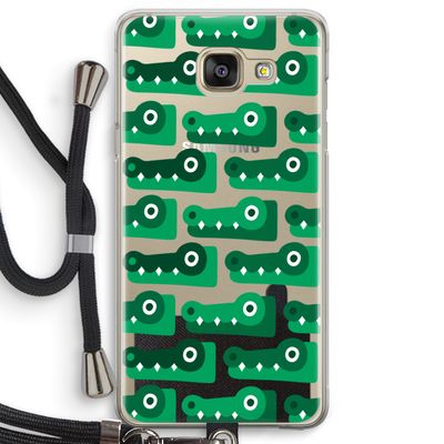 Crocs: Samsung Galaxy A5 (2016) Transparant Hoesje met koord