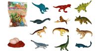 Dino&apos;s met accessoires in zak 17-delig