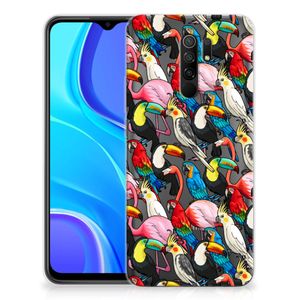 Xiaomi Redmi 9 TPU Hoesje Birds