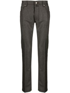 Jacob Cohën pantalon Bard à coupe slim - Marron